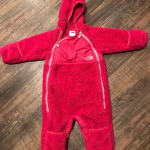 The North Face baby snowsuit